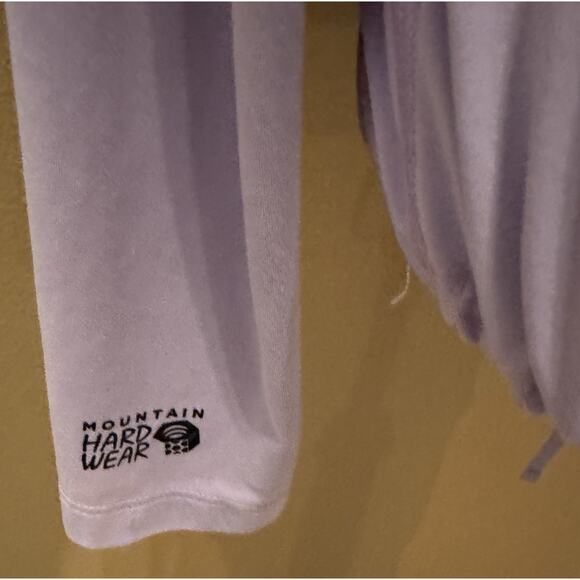 Mountain Hardwear Mountain Stretch Long Sleeve Womens Lilac Size S - Picture 5 of 7